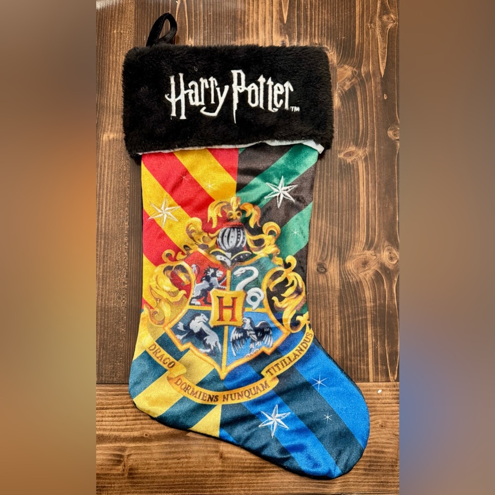 Warner Bros. Harry Potter Multicolor Holiday‎ Stocking